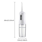 Portable Rechargeable Oral Irrigator Water Dental Flosser