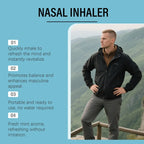Refreshing Male Energy and Performance Nasal Inhaler