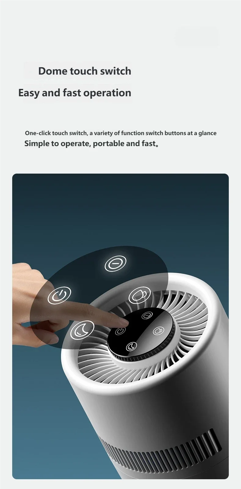 Desktop Humidifier with Quiet Mist for Home and Office - 16