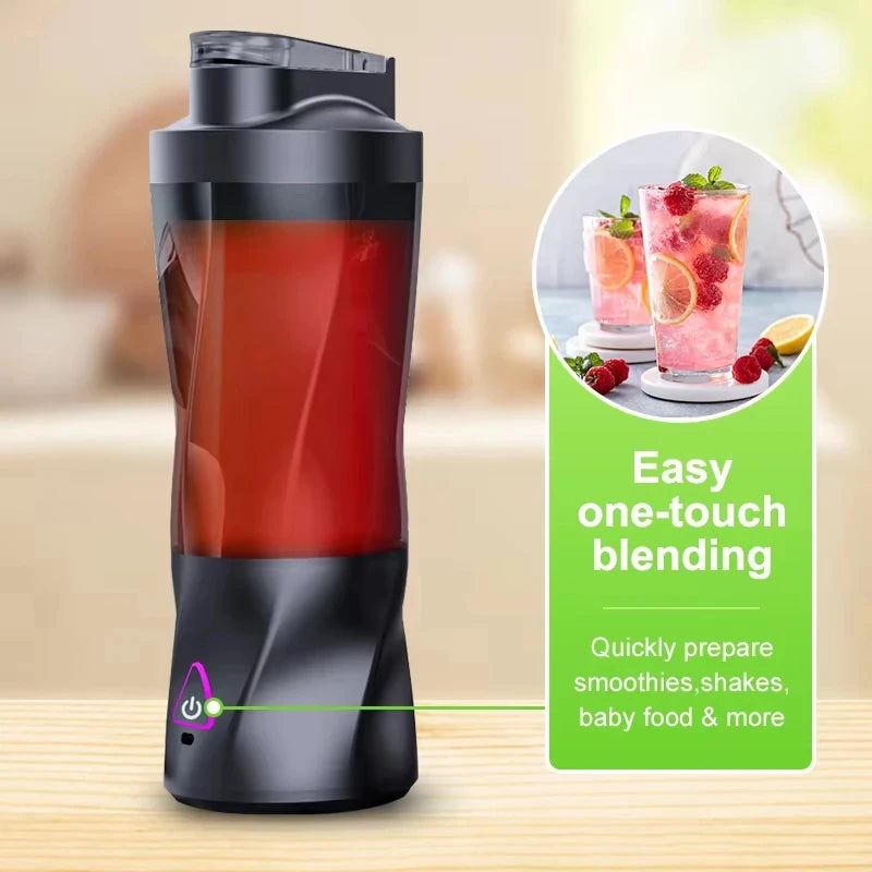 Portable USB Rechargeable Personal Smoothie Blender - 5