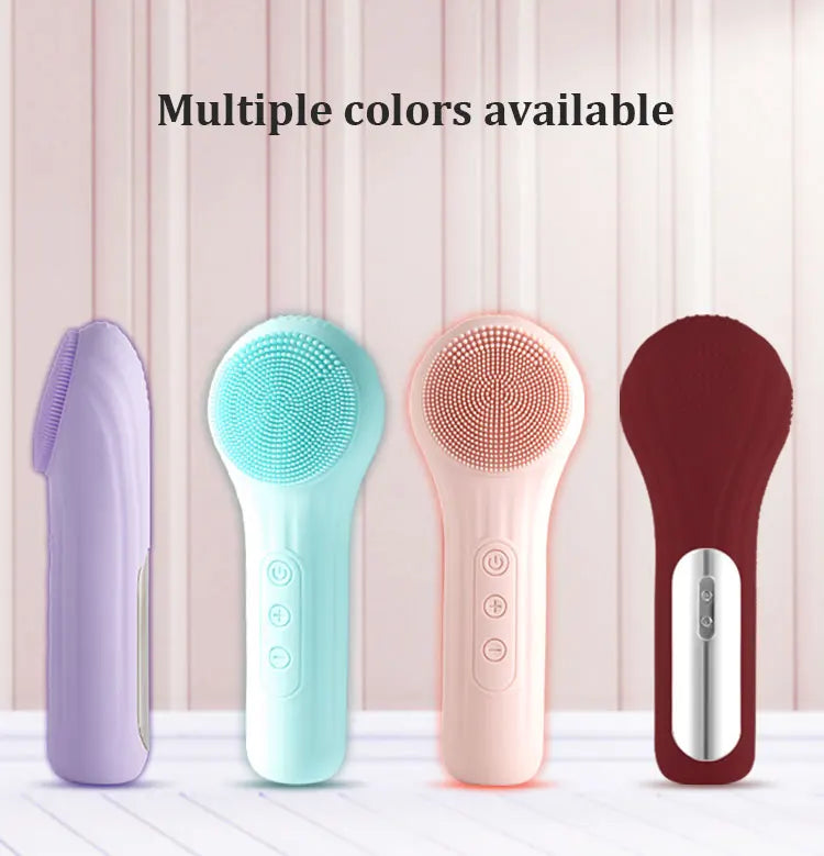 Electric Sonic Facial Cleansing and Exfoliating Brush