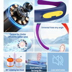 Portable Rechargeable Hands-Free Neck Fan for Travel and Sports