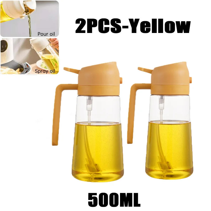 2-in-1 Kitchen Oil Spray and Pour Dispenser