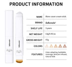 Color-Changing Foundation Stick with Built-in Blending Brush