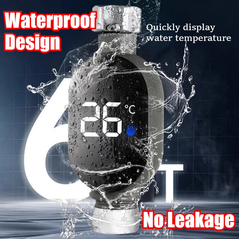 Digital LED Shower Water Temperature Thermometer