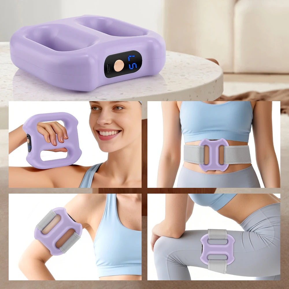 Electric Vibration Body Shaping Fascia Massage Ring