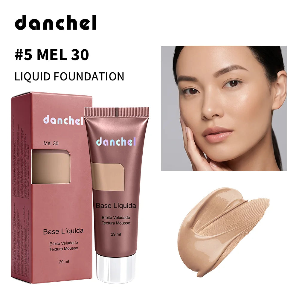 Velvet Matte Liquid Foundation for Flawless Coverage - 21