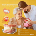 Soft Silicone Custom-Fit Denture Set