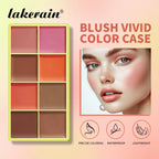 8-Color Cream Blush and Contouring Makeup Palette