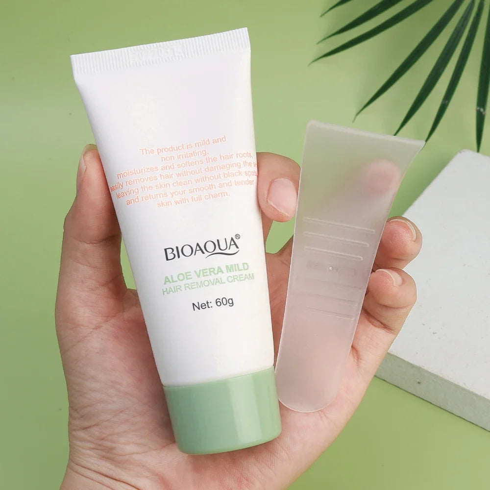 Painless Gentle Hair Removal Cream for Face and Body