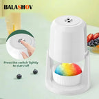 Automatic Electric Ice Shaver for Home Smoothies