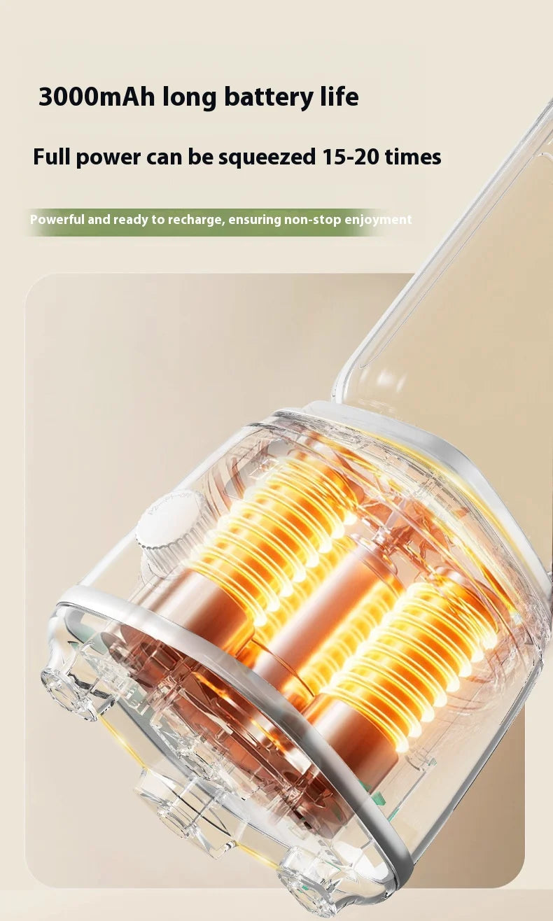 Portable Rechargeable High-Speed Electric Kitchen Blender