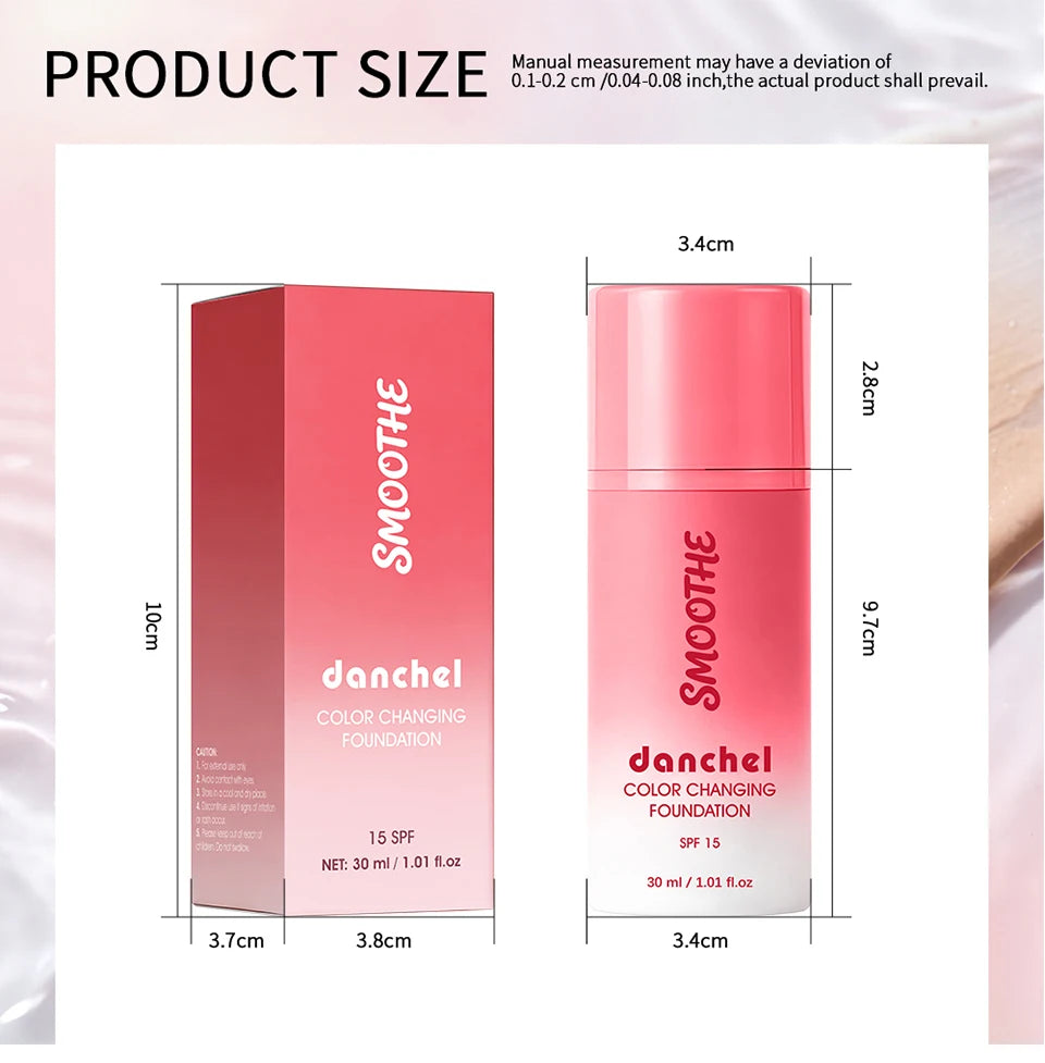 Color Changing Foundation for Flawless Skin Coverage