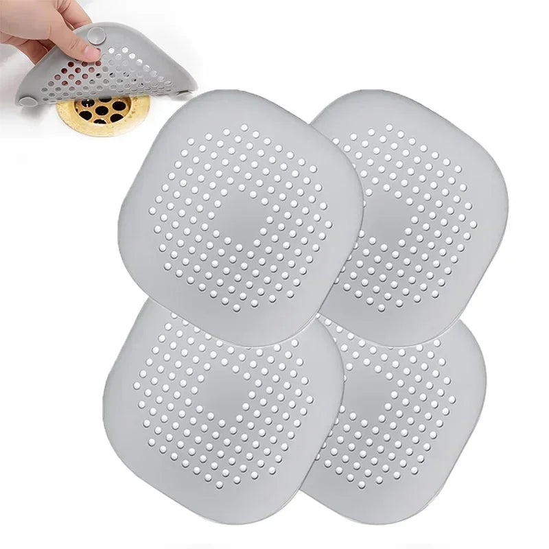 Anti-Clog Silicone Hair Catcher and Drain Strainer