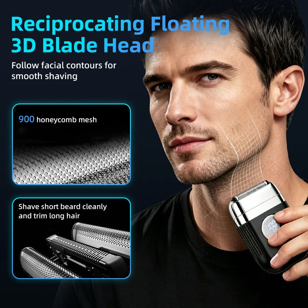 Portable Electric Foil Shaver for Men - 2