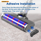 Vacuum Cleaner Dust Detector LED Light Attachment