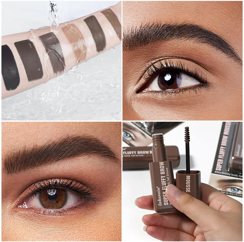 Volumizing Eyebrow Mousse Gel for Fluffy Brows