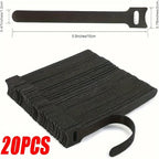 50PCS Reusable Cable Management Ties for Home and Office