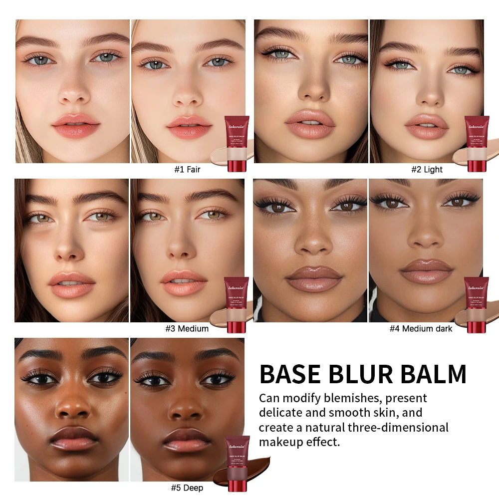 Matte Pore Blurring Foundation Balm - 3