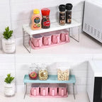 Foldable Space-Saving Kitchen Organizer Shelf