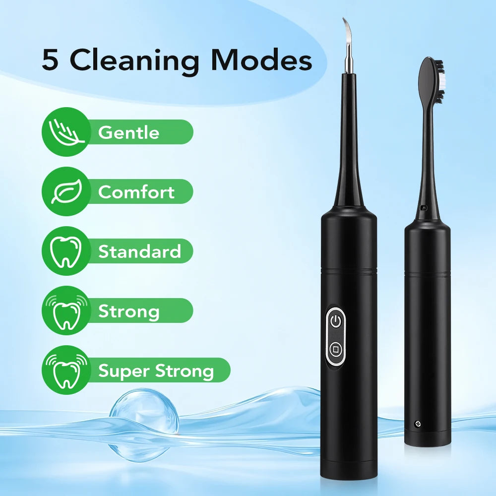 Electric Sonic Teeth Cleaner and Plaque Remover