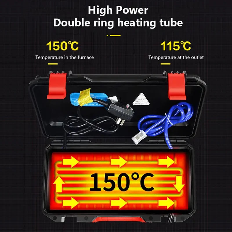 High-Pressure Portable Handheld Steam Cleaner for Deep Cleaning - 12