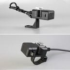 Dual USB Motorcycle Handlebar Phone Charger