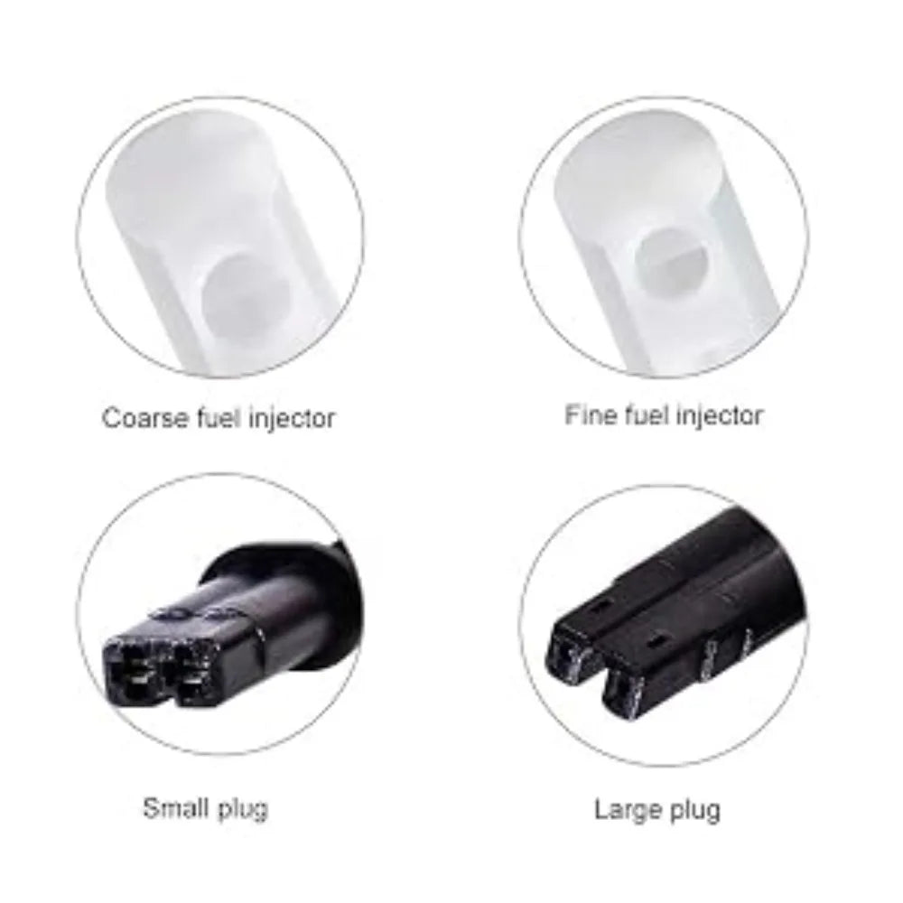 Universal Fuel Injector Cleaning and Flushing Tool Kit - 9