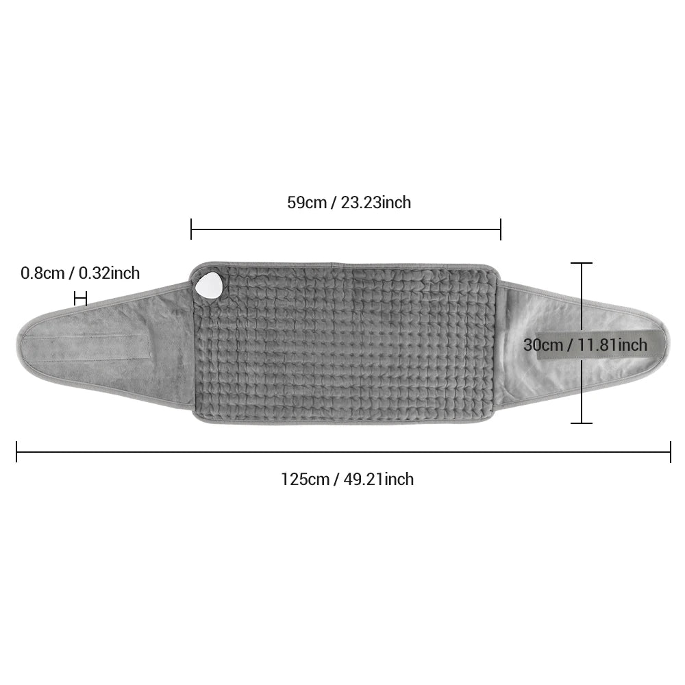 Electric Heated Waist and Back Support Wrap