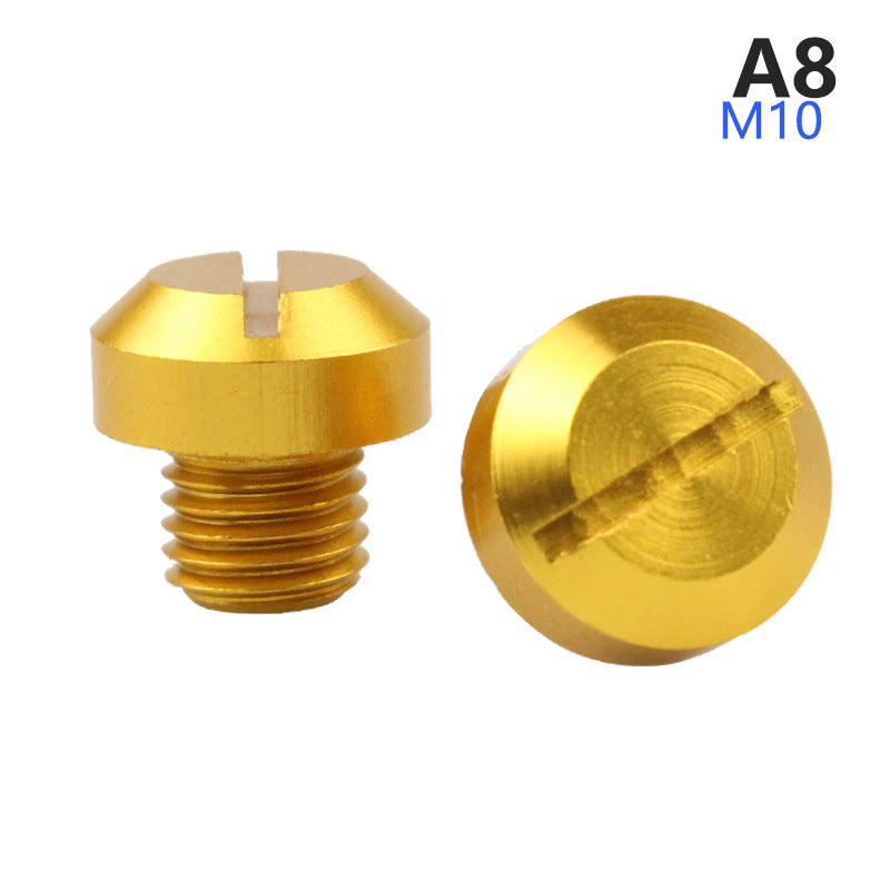 Motorcycle Mirror Hole Plug Screws for M8 and M10 Threads