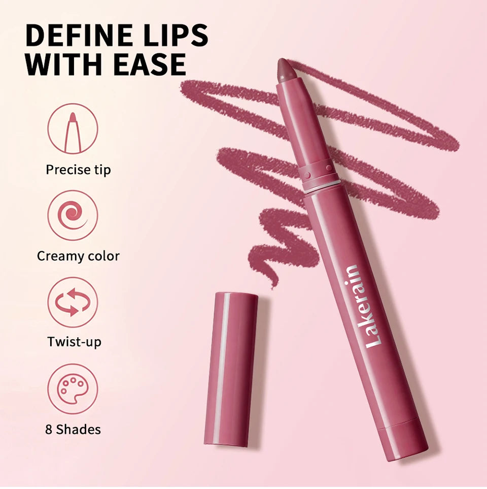 Waterproof Long-Lasting Matte Lip Liner Pencil - 11