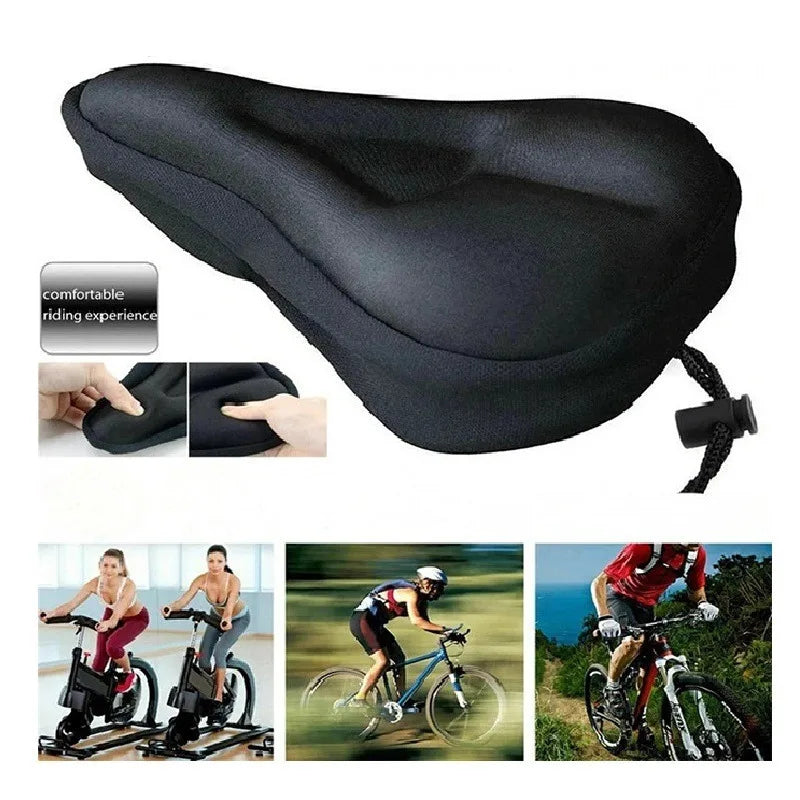 Comfortable Gel Padded Bicycle Saddle Seat Cover