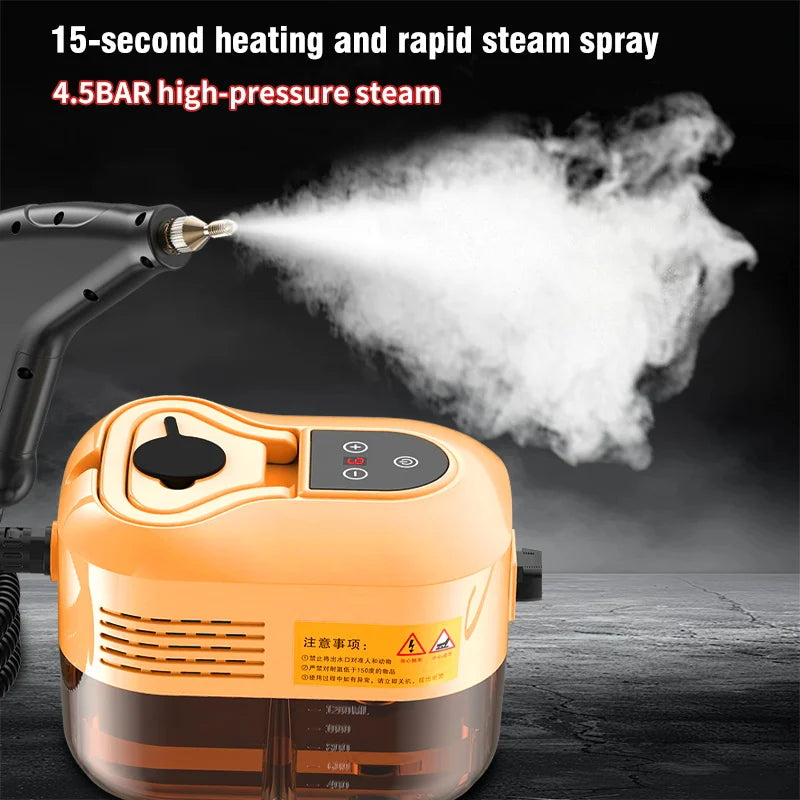 High-Pressure Handheld Steam Cleaner for Deep Home Cleaning - 6