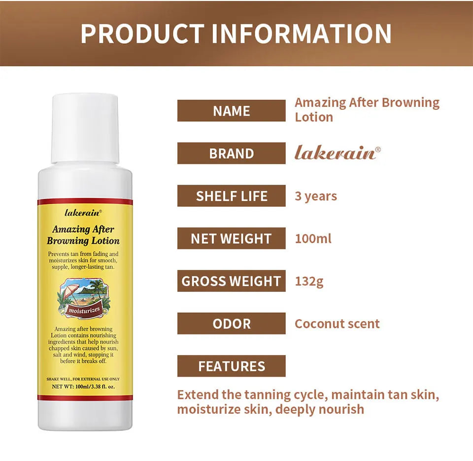 Sunless Tanning Body Lotion for Deep Bronze Glow - 29