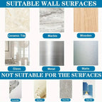 Heavy-Duty Adhesive Wall Hooks for Kitchen and Bathroom