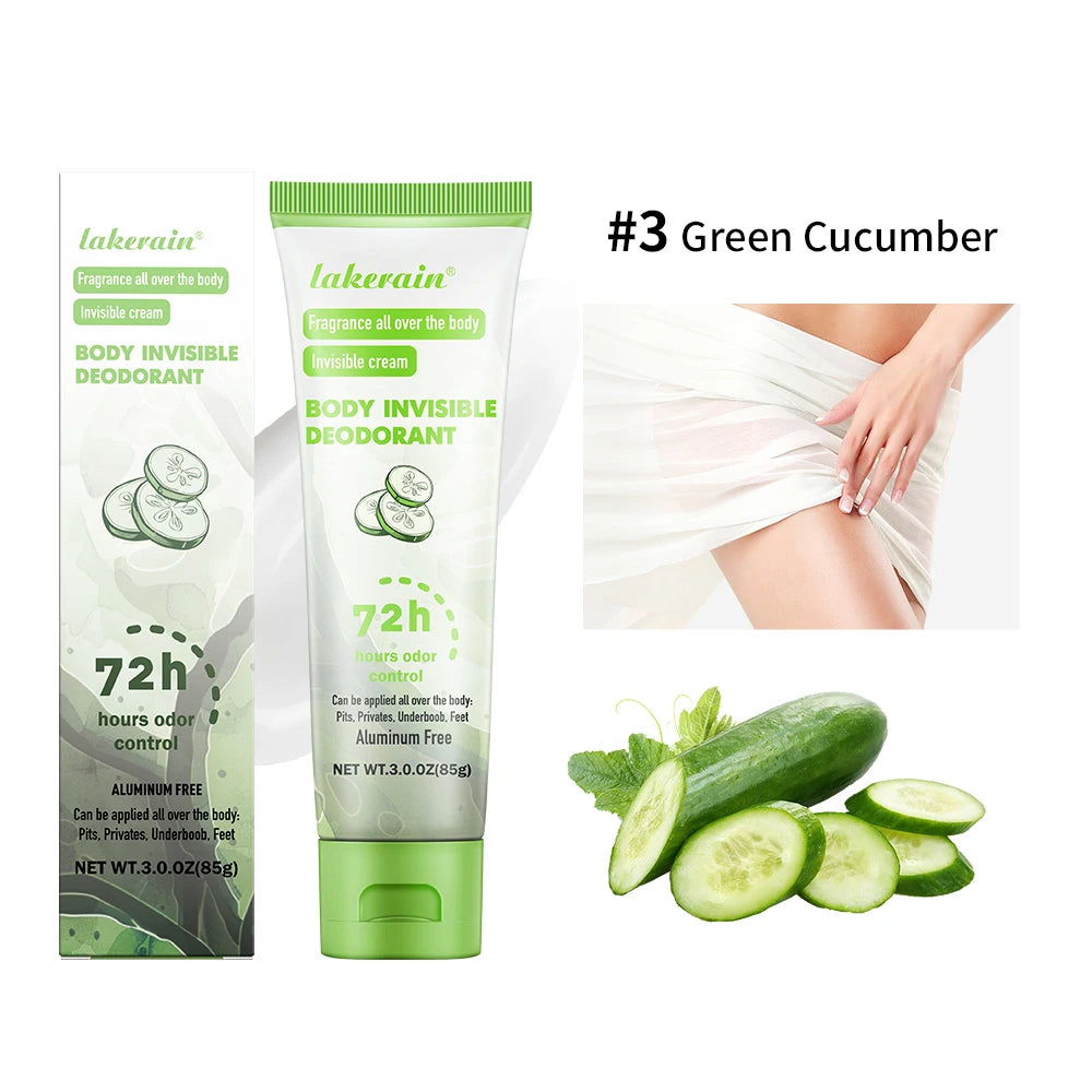 Long-Lasting Invisible Full Body Deodorant Cream - 20