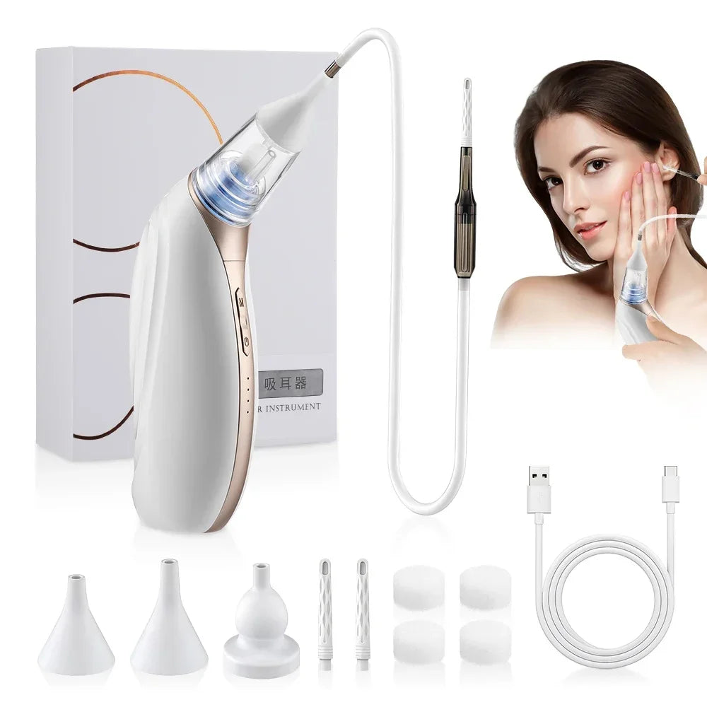 Electric Vacuum Earwax Removal Tool for Adults and Children
