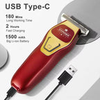 Professional Rechargeable Cordless Hair and Beard Trimmer