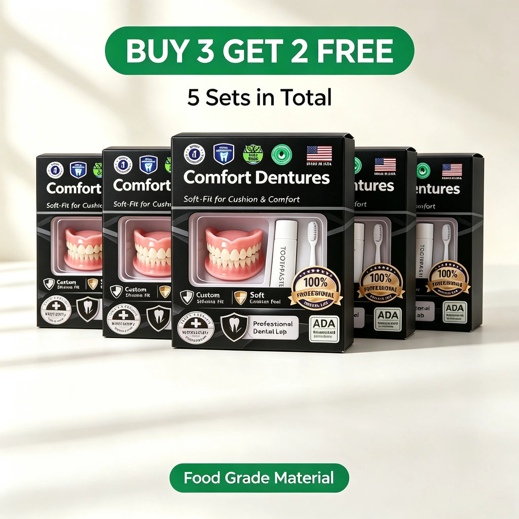 Moldable Silicone Cosmetic Teeth Kit for Instant Smile
