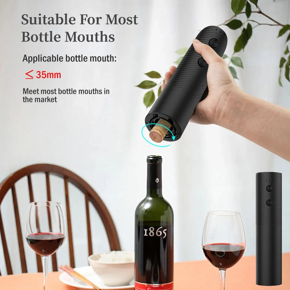 Automatic Rechargeable Electric Wine Bottle Opener