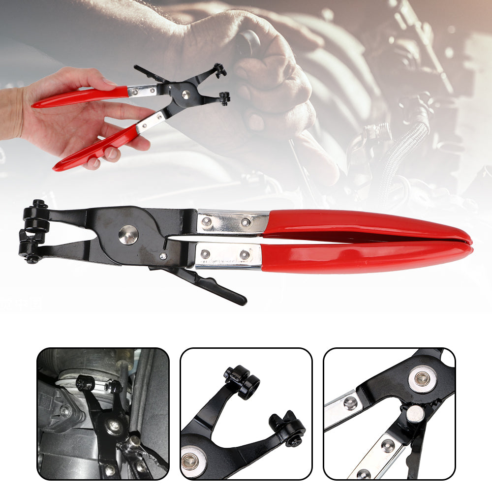 Heavy-Duty Swivel Jaw Car Hose Clamp Pliers for Auto Repair - 9