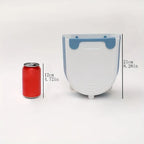 Wall Mounted Folding Trash Can for Kitchen and Bathroom