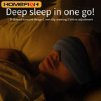 3D Ergonomic Sleep Eye Mask for Total Light Blocking