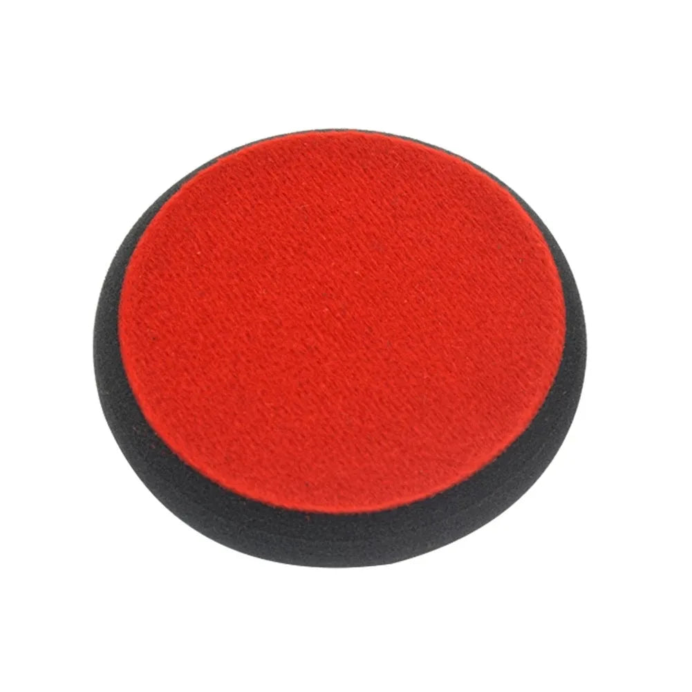 Round Car Waxing and Polishing Sponge Pad with Handle - 11