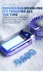 Portable Semiconductor Handheld Cooling Fan