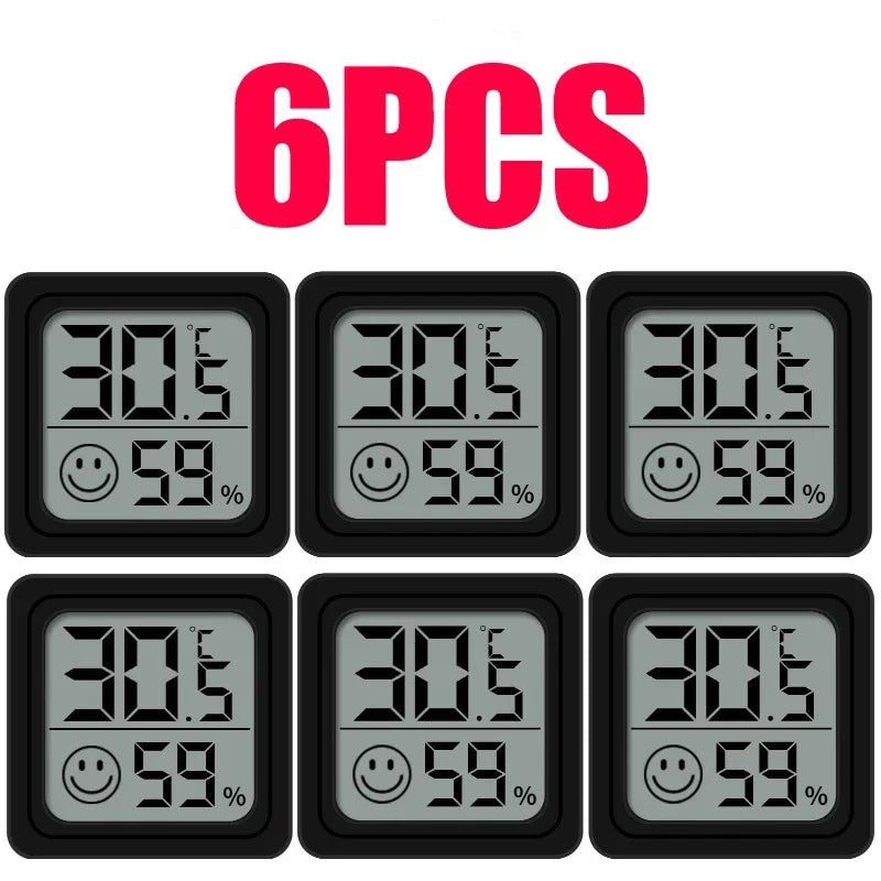 Digital LCD Room Thermometer and Humidity Monitor