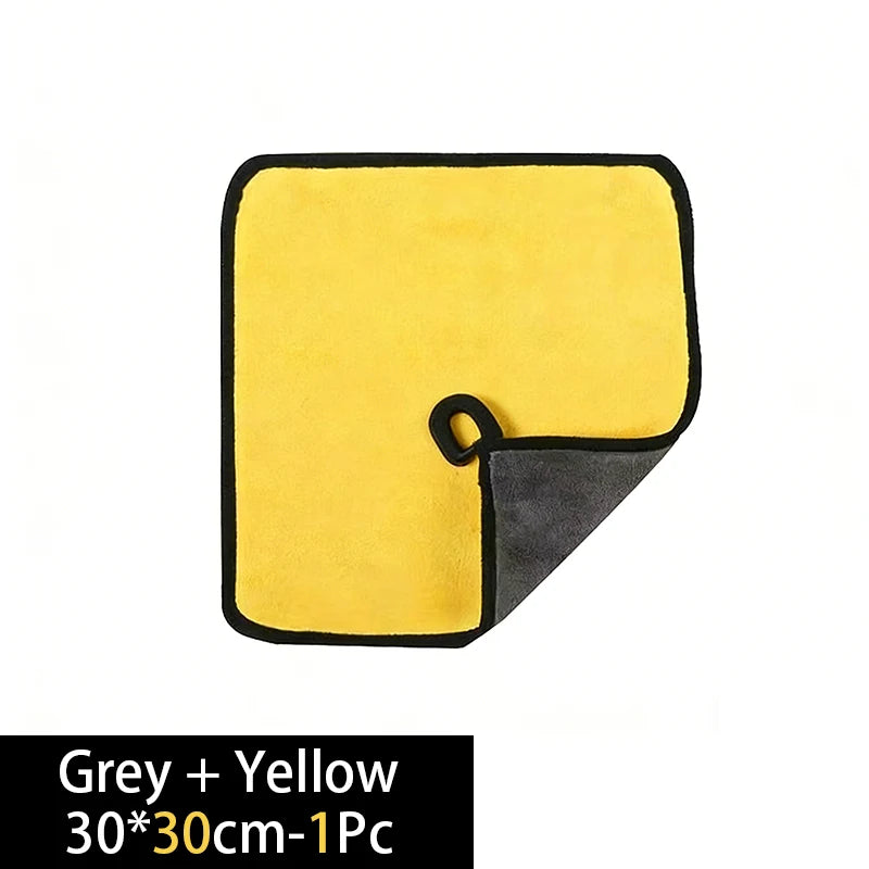 Ultra-Absorbent Microfiber Cleaning Towels for Home and Car