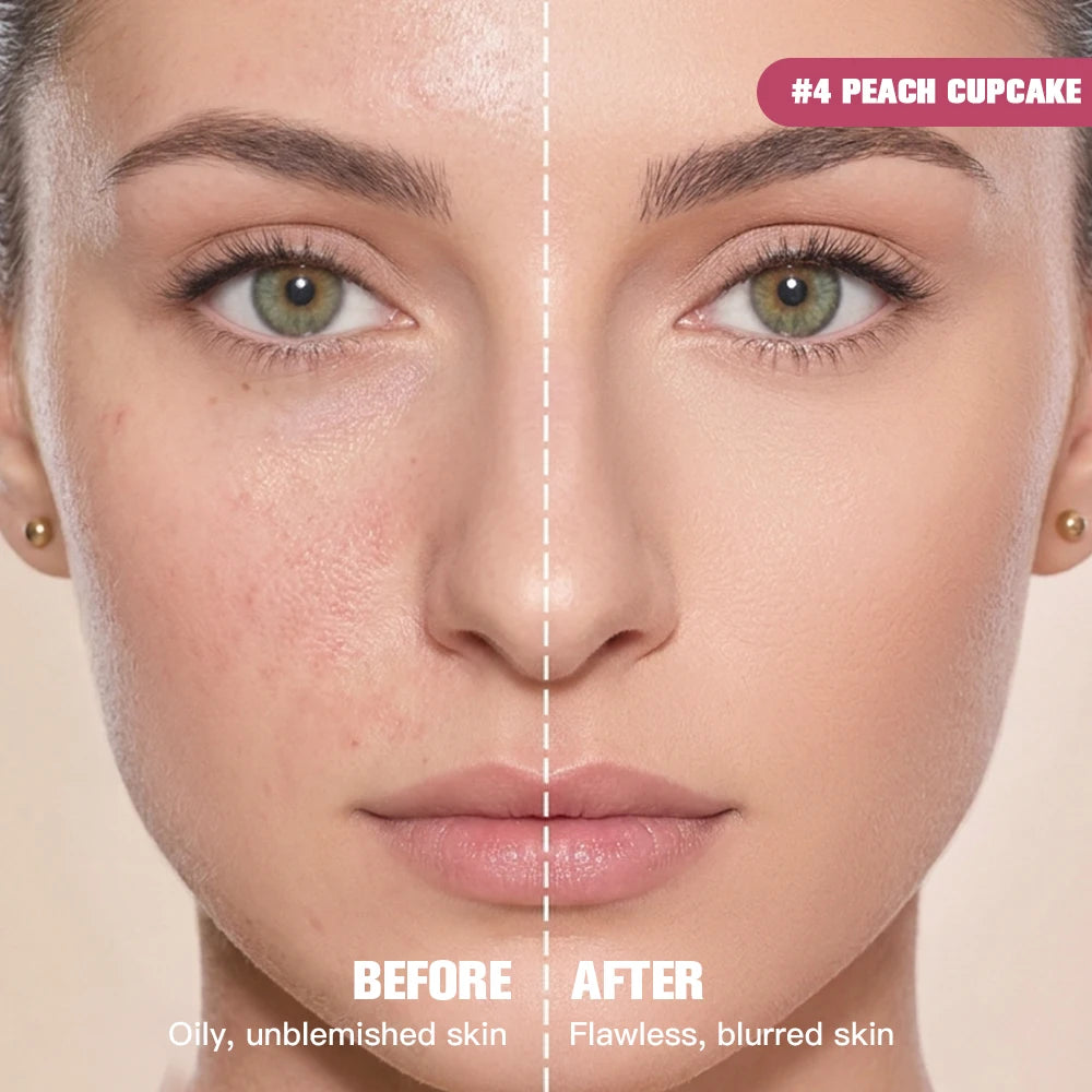 Oil-Control Pressed Setting Powder with Mirror and Phone Grip