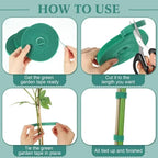 Reusable Adjustable Plant Support Ties for Garden