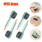Multifunctional Liquid Dispensing Cleaning Brush